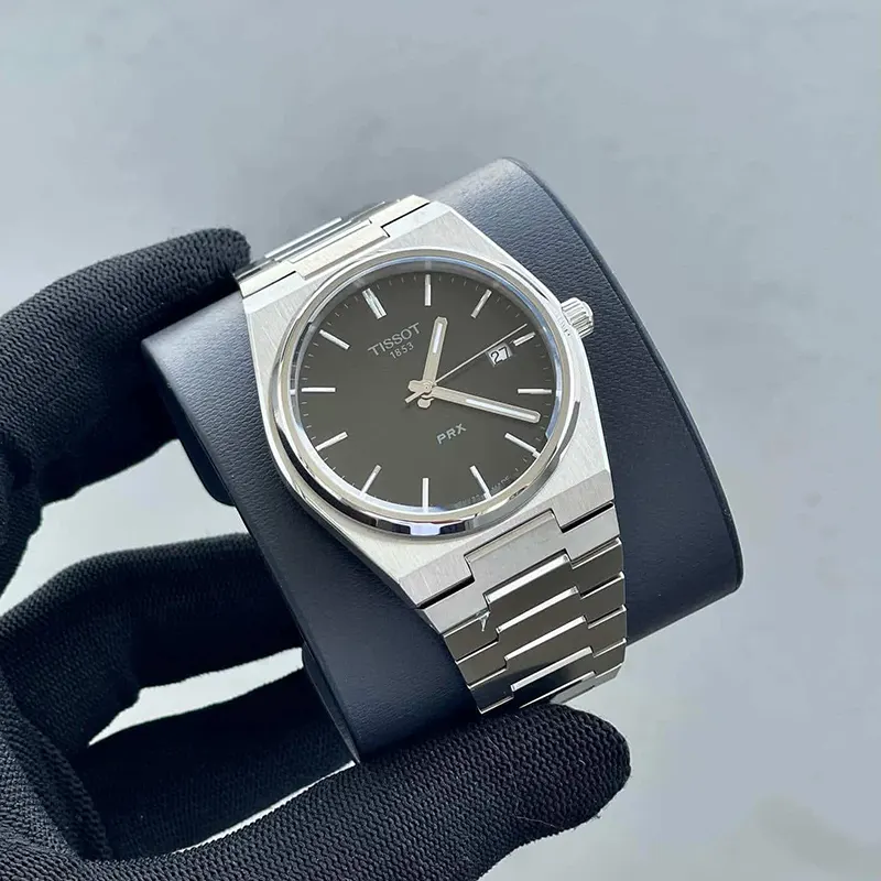 Tissot PRX T-Classic Black Dial Men's Watch- T137.410.11.051.00